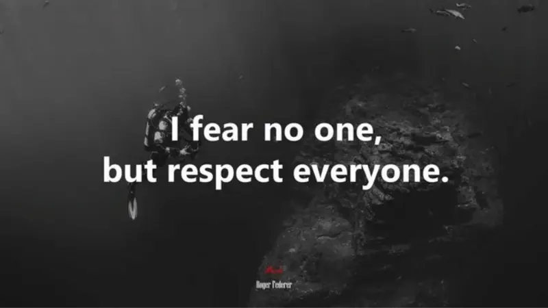 I Fear No One, But Respect Everyone" – Tymoff